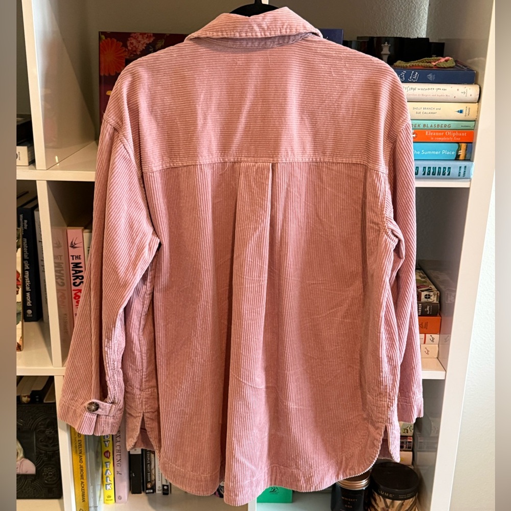 Madewell Corduroy Yorkway Shirt-Jacket - Pink✨ - Picture 4 of 6